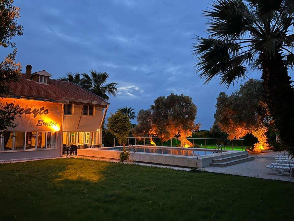 Ilcayto Suites Foça Bagian luar foto